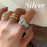 Verstelbare Gesp Ring | Sterling Zilver